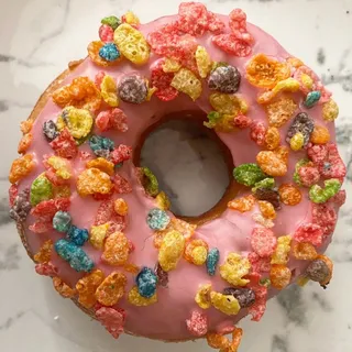 Fruity Pebbles Doughnut