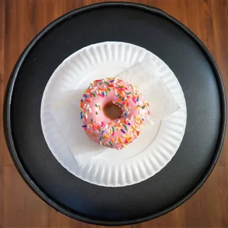 Filled Doughnut with Strawberry