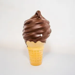 an ice cream cone