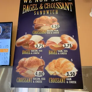 Bagels and Croissants