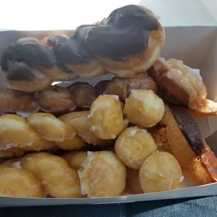 a box of doughnuts