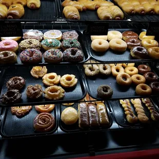 a variety of doughnuts