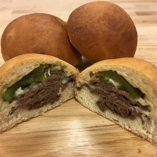 Philly Cheesesteak Kolache