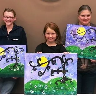 Canvas painting class - Beautiful
