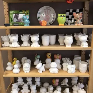 Options for your pottery party.