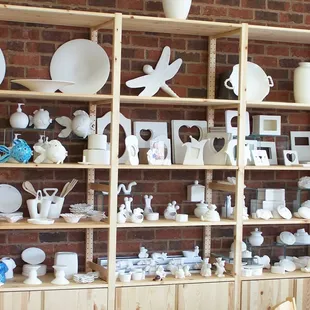 some of our selection of pottery...