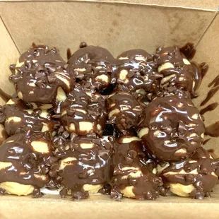 Dozen Chocolate Ganache with Mini Chocolate Chips