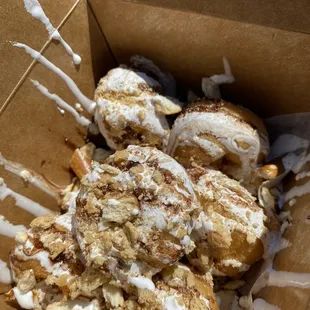 S'mores added pretzels