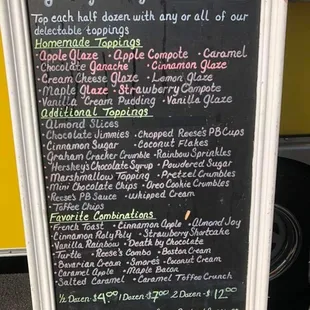 Food truck menu 4-23-19