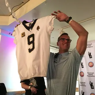 Auction for Drew Brees Signed Game Jersey