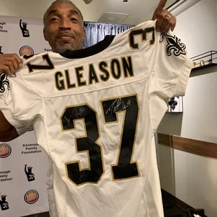 Michael Lewis was having so much fun! 2019