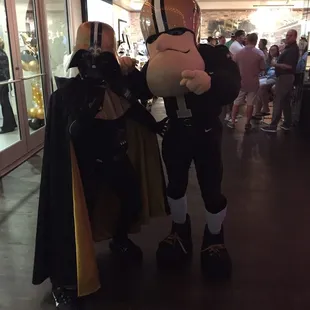 Sir Saint and Saint Vader at Gleason Gras 2018