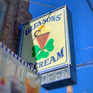 a sign on a building