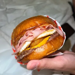 Ultimate Breakfast Burger