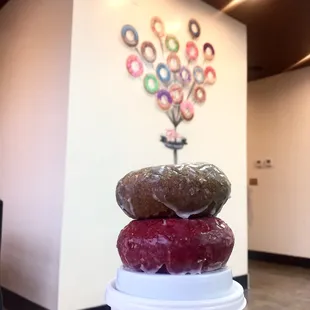 Blueberry Frosted Blueberry Cake