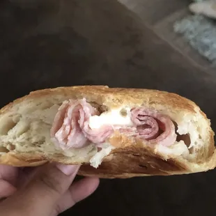 Ham and Cheese Croissant