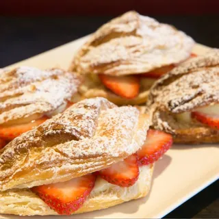 Strawberry Custard Croissant