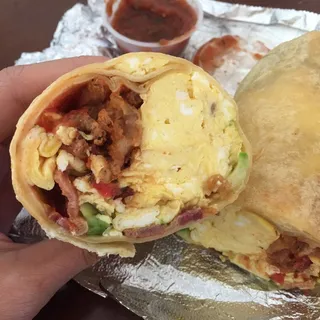 16. Soft Shell Crab Breakfast Burritos