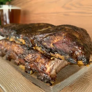 ribs, bbq ribs, food