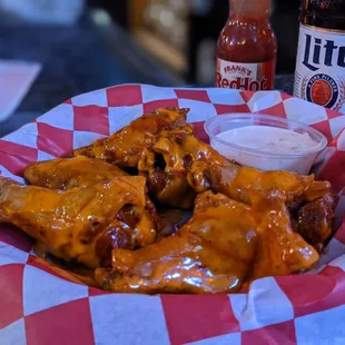 Wings with GFT Sauce