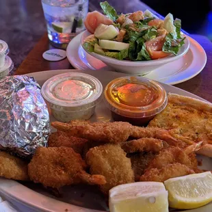 Fried Shrimp Dinner