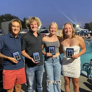 Awards night poolside 2023