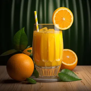 Freshly squeezed orange juice