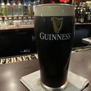 Excellent pint of Guinness at the GPS!