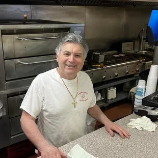 Joe Messina, owner of Glen Rock Pizzeria