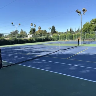 Tennis courts