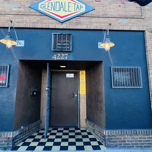 Front entrance facing street