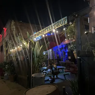 Entrance for the outside Patio !