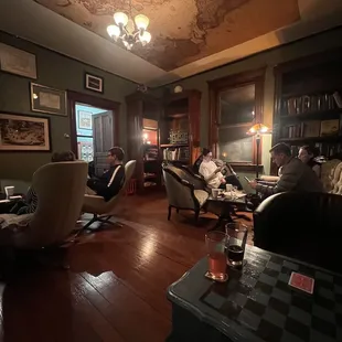 the living room of a pub