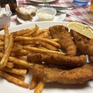 Perch dinner