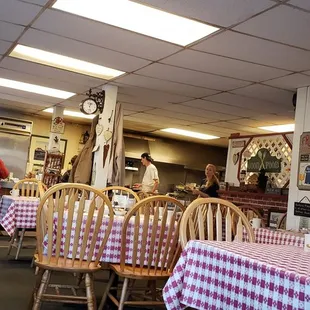 All those tables were off limits to me, this is when I&apos;m done and no one ever sat in them, see all the reserved signs ??? WTF.