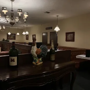 The formal dining side