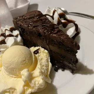 Double Fudge Chocolate Cake