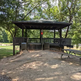 Gazebo at Glenn C Hilton Jr. Memorial Park