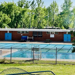The pool at Glen Hall where I learned to swim as a kid