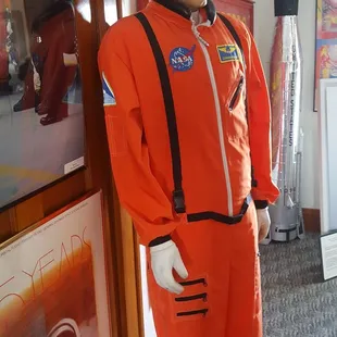 Space Shuttle suit.
