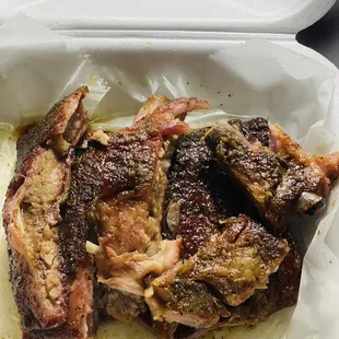 1/2 rack of ribs 1-22-22
