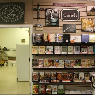 the inside of the store