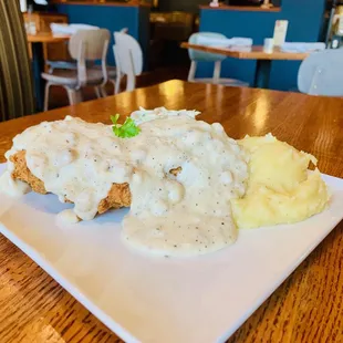 My wife's chicken fried chicken ($16 as of 9/7/23) is a long-time standout.