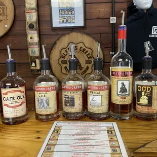 Our tastings!