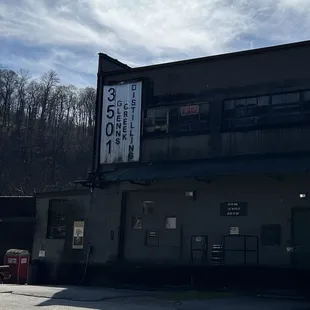 outside