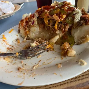 Taking the rest of this home with me. Yum!