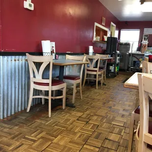 View from our table.