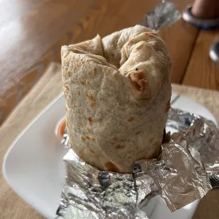 carne asada burrito