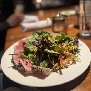 Seared Ahi Tuna Salad
