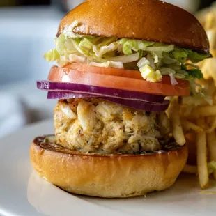 Crab Cake Sandwich